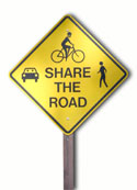 Share the Road Sign
